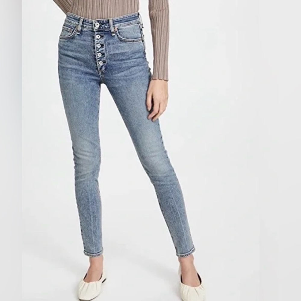 ⭐️Rag & Bone Nina High Rise Skinny Jeans⭐️ - Picture 1 of 11